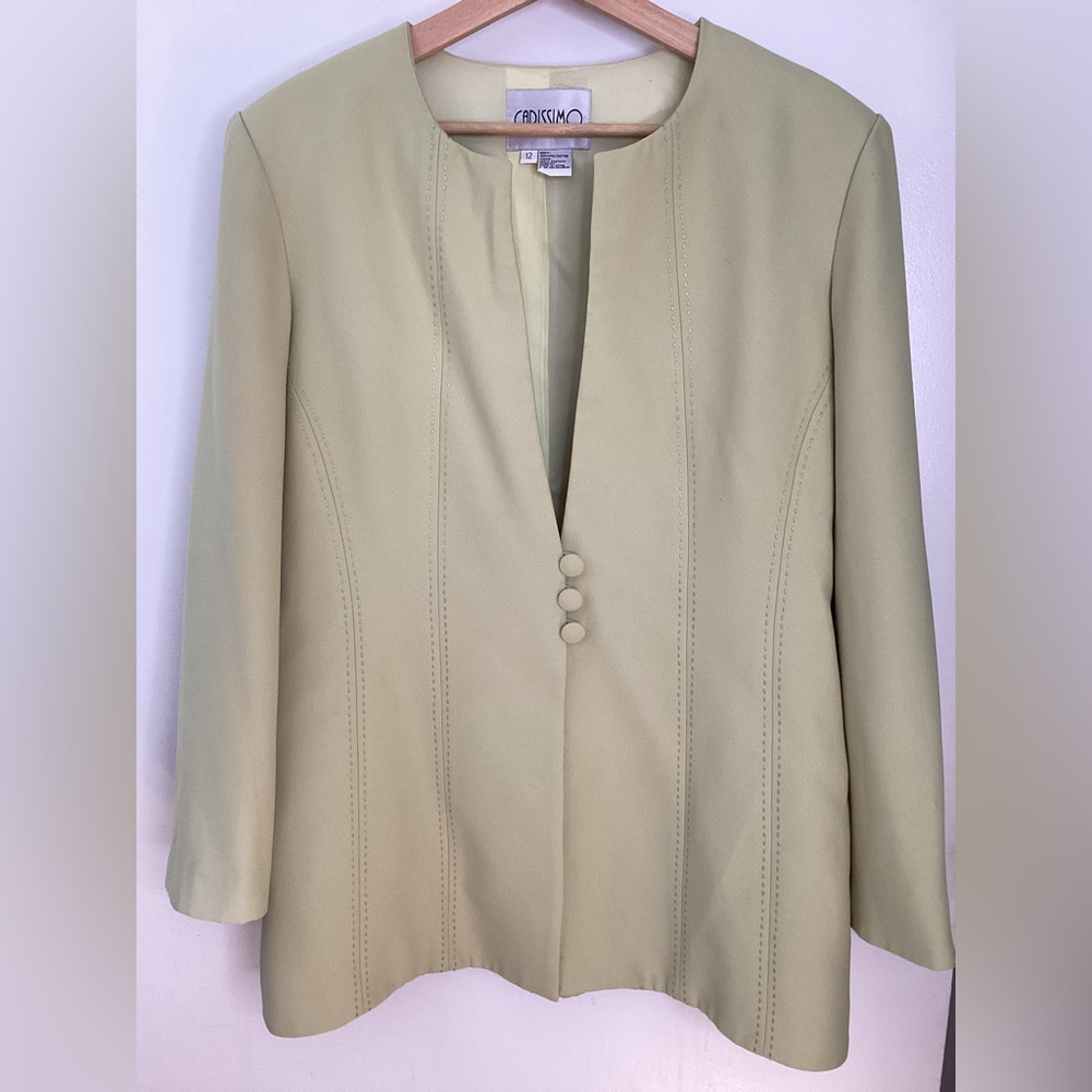 Vintage Blazer in Light Green 12